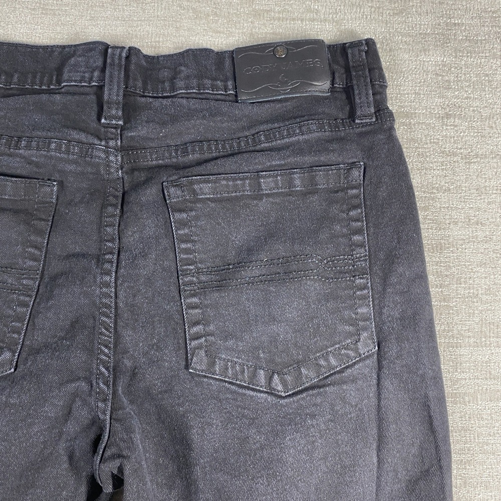 Cody James Slim Straight Jeans 36x30 Black Denim Stretch Western - Picture 8 of 11